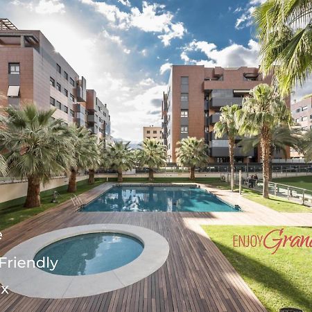 Enjoygranada Emir 3A - Piscina, Gym & Parking Lägenhet Exteriör bild